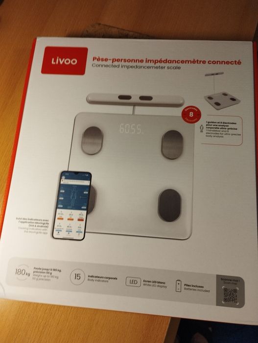 Balança digital NOVA Marca Livvo