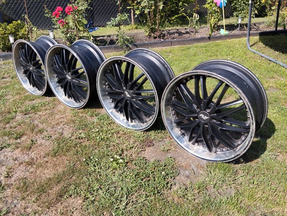 Felgi PLW 18" 5x100 8J ET35 komplet Vw Skoda Seat KBA 47881 plus śruby