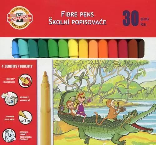 Flamastry 30 kolorów. Nowy Produkt
