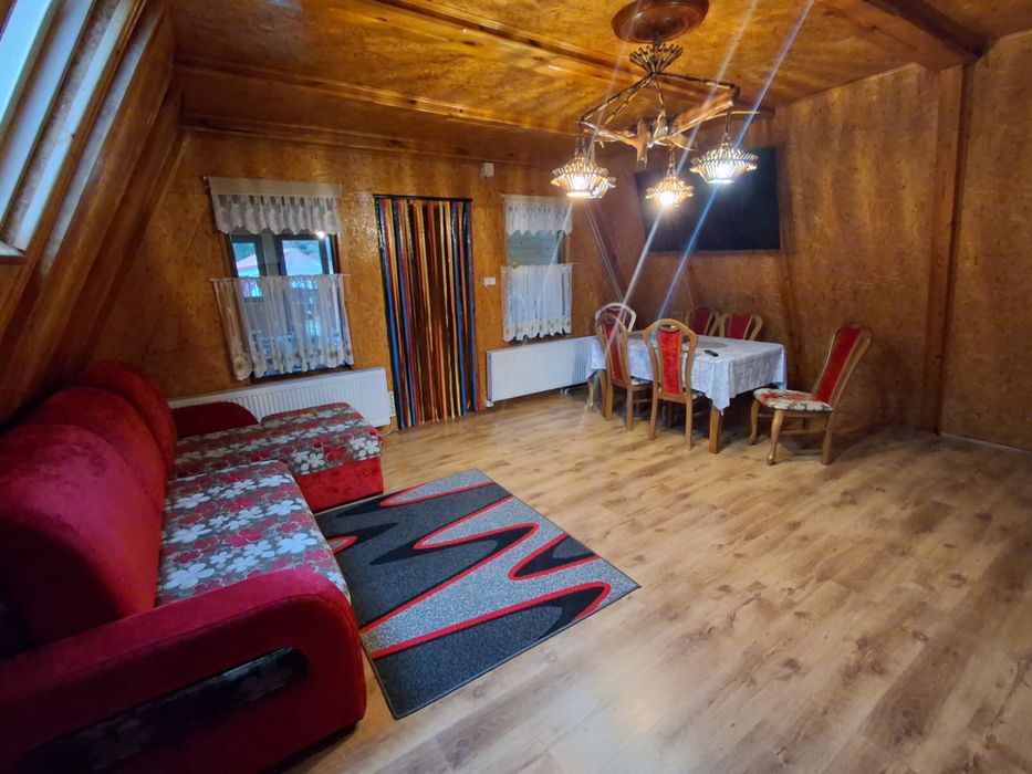 Domek z sauna, jacuzzi, plac zabaw na weekend, na wakacje, na wsi