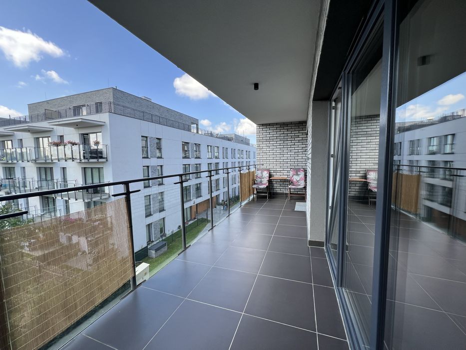 Mieszkanie w centrum z dużym balkonem