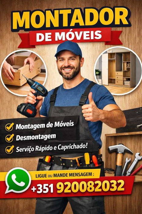 Montagem de móveis - Montador de Móveis