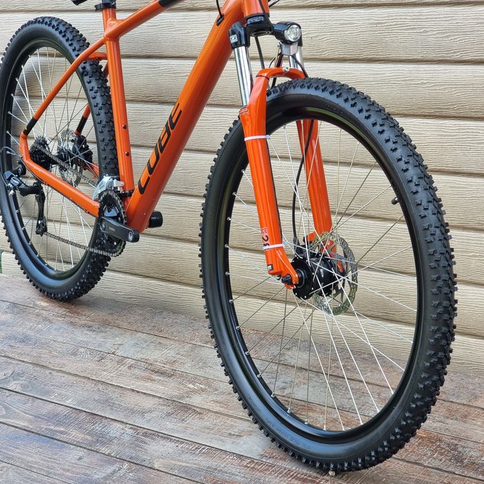 ‼️29 27.5 CUBE AIM Shimano. Disc Гідра. Вилка 100mm Світло LED 100мм.‼