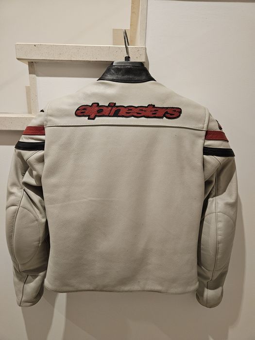 Casaco de mota de cabedal Alpinestars mulher