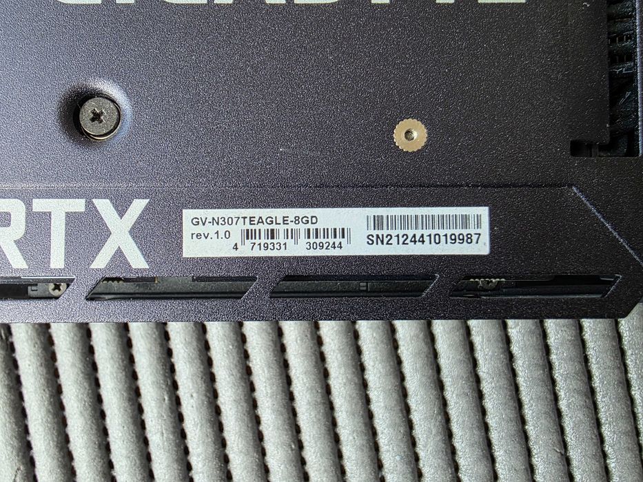 Відеокарта Gigabyte GeForce RTX 3070 Ti Eagle 8GB GDDR6X