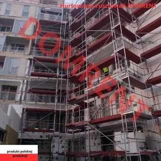 Rusztowanie elewacyjne fasadowe, modułowe, wynajem montaż, od 1000m2