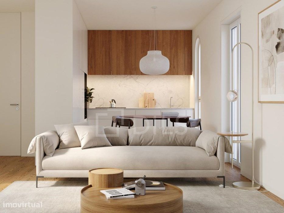 Apartamento T1 com varanda em novo empreendimento no Porto
