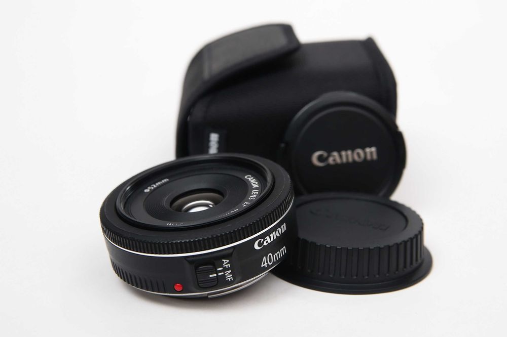 Canon EF 40mm f2.8 STM, повнокадровий, гарний стан