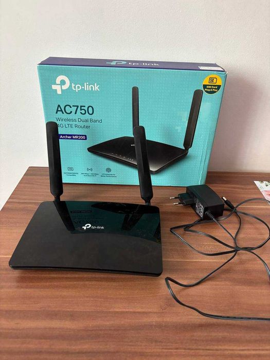 Router 4G LTE TP-Link Archer MR200 AC750 na kartę SIM Stan Idealny