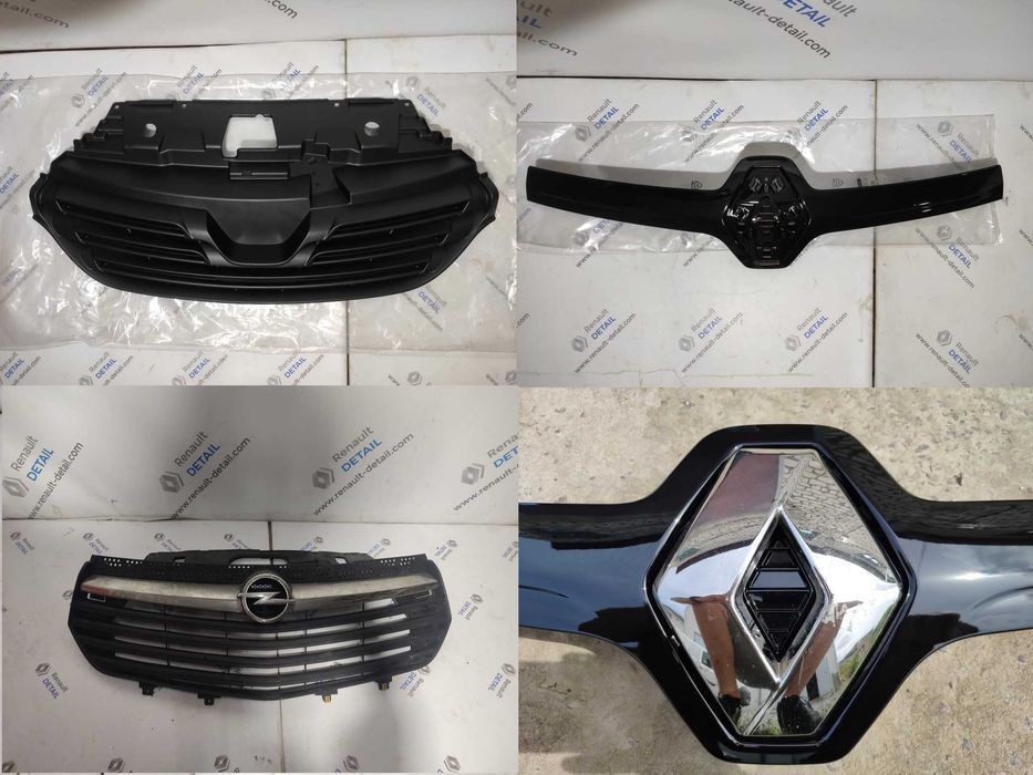 Рішотка решітка радіатора Рено Трафік Renault Trafic Opel Vivaro 2014