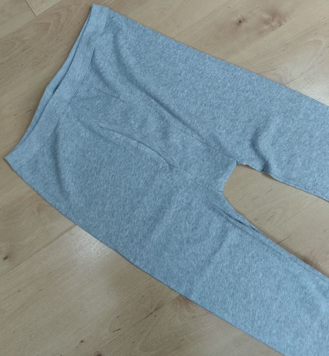 Kalesony szare bawełniane XL        3 / 4 dł