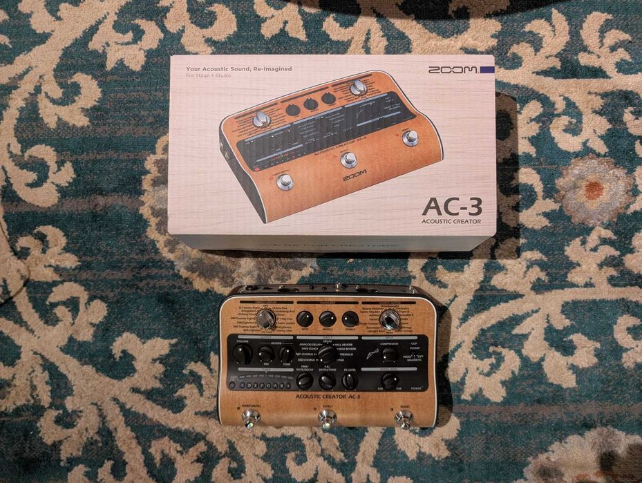 Zoom AC3 Acoustic Guitar FX