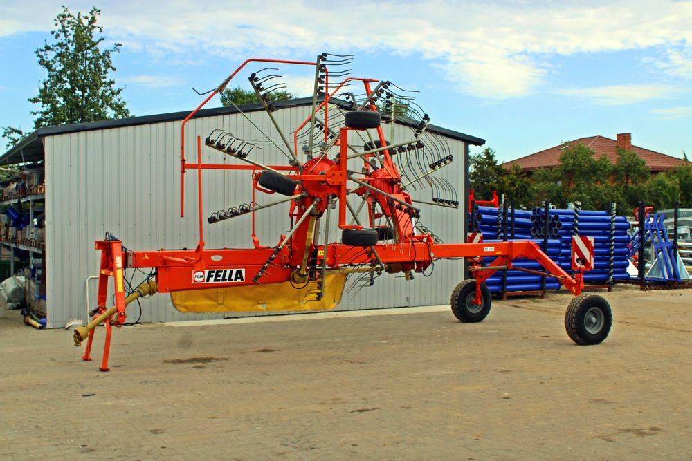 Zgrabiarka karuzelowa dwuwirnikowa FELLA TS 1401 / Zgrabianie boczne / Gotowa do pracy nie Pottinger
