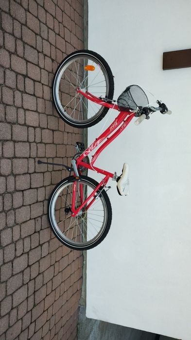 Rower dziecięcy różowy