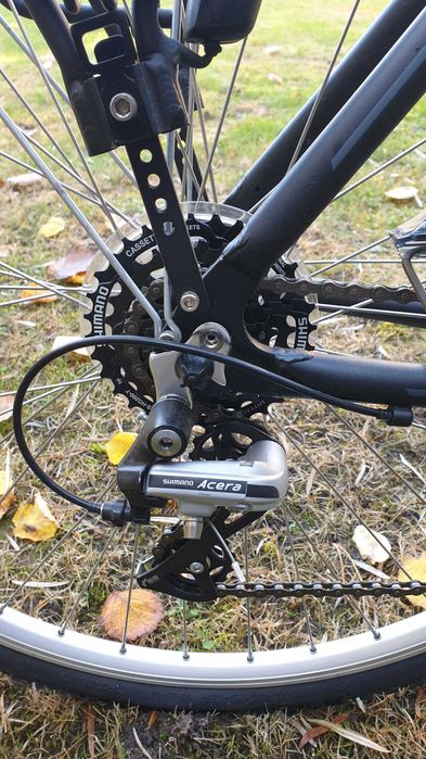 Rower trekkingowy męski UNIBIKE VISION GTS 21 czarny