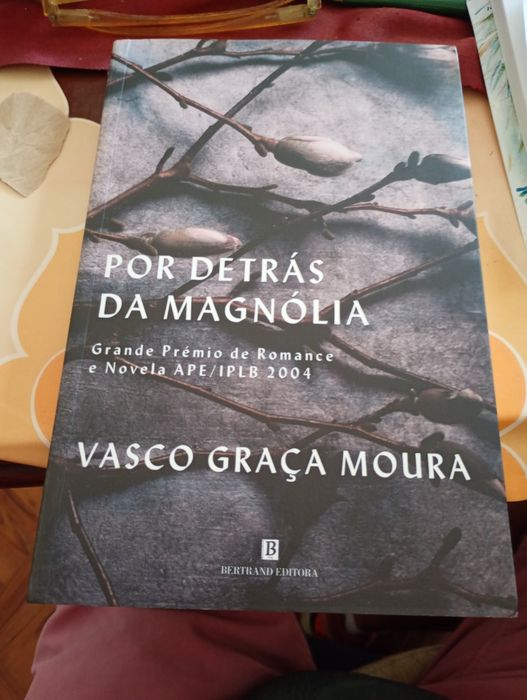 Por detrás da Magnolia - Vasco Graça Moura 1 edição Grande prémio de romance e novela ape/IPLB - 2004 - 10E-Roupa Bebé-3E Desde3E