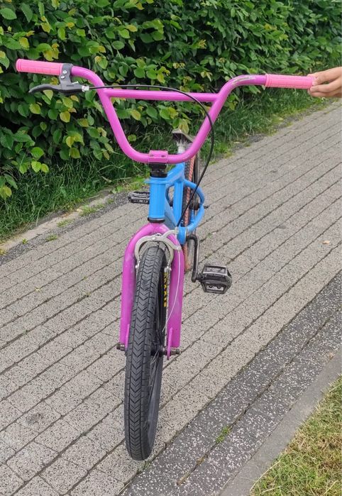 Bmx różowo niebieski