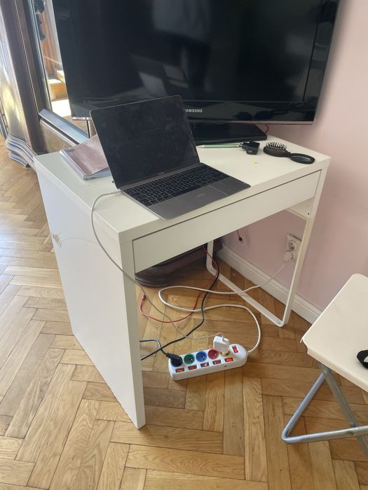 Biurko ikea biale