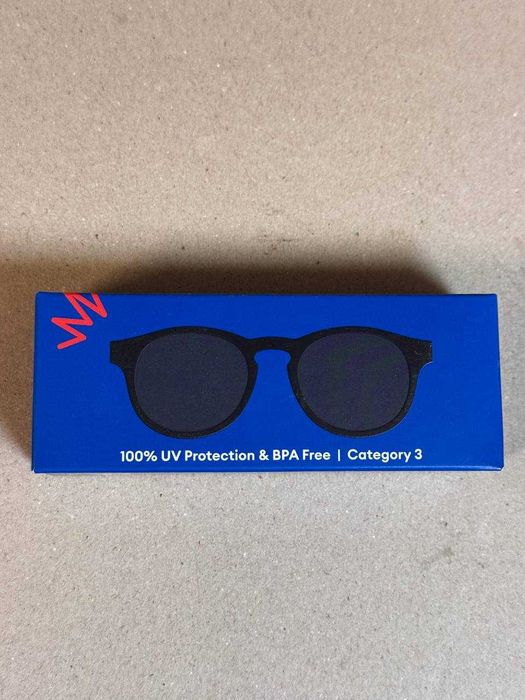 Okulary przeciwsłoneczne Babiators Keyhole Jet Black 0–2 UV400