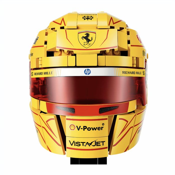 Lego 43022 - Capacete Scuderia Ferrari HP de Lewis Hamilton