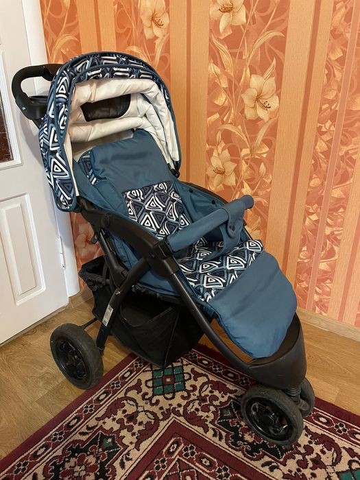 Дитяча коляска, прогулка, для хлопчика, зимова.