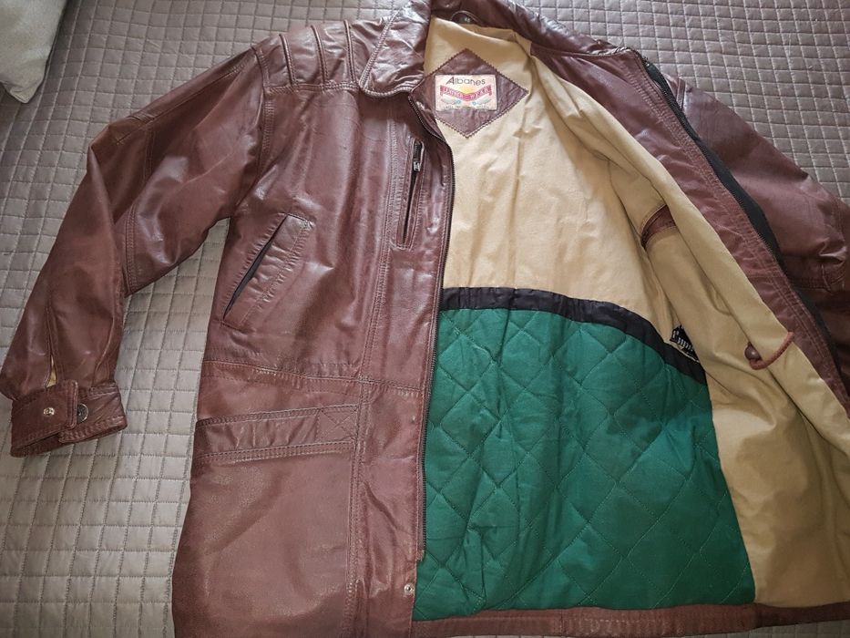 Casaco cabedal  homem