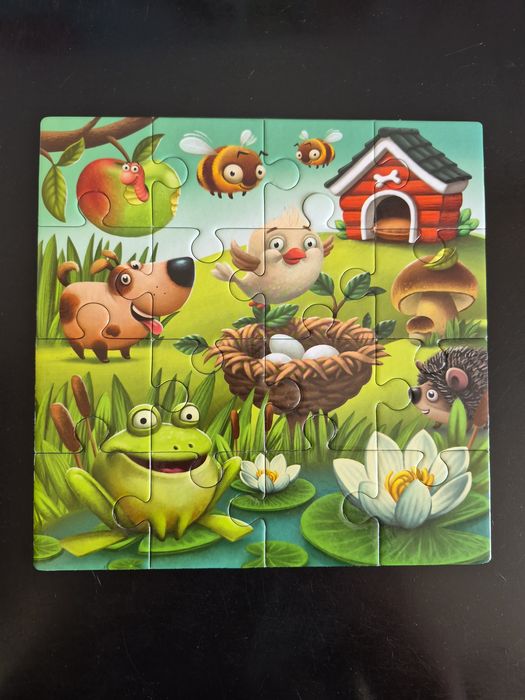 Дитячі пазли Puzzlika 3+, 3 картинки, 50 елементів