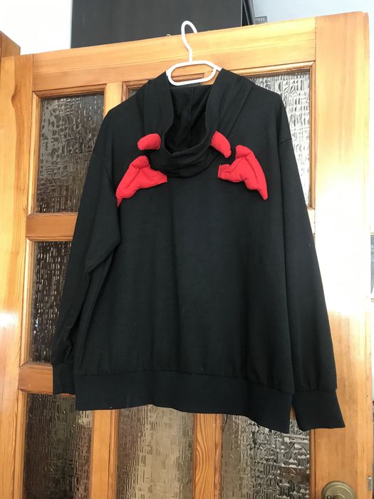 Bluza doabeł czarna z kapturem r. M Butik