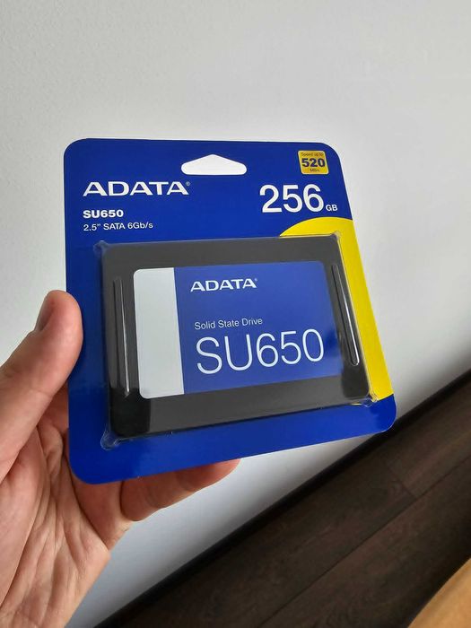 Nowy Dysk SSD ADATA Ultimate SU650 256 GB SATA III 2,5" POLSKA gwarancja