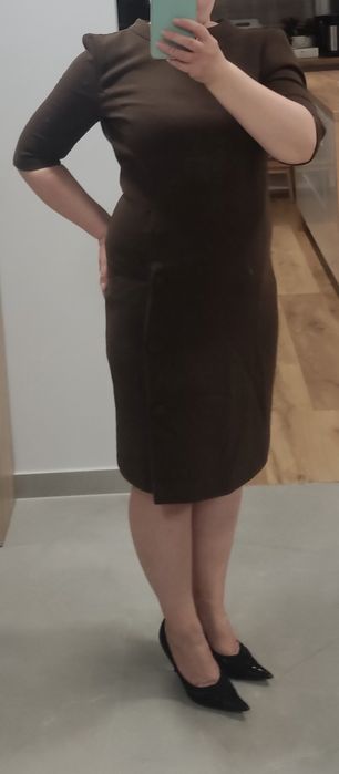 Czółenka Vera Pelle czarne skóra 35