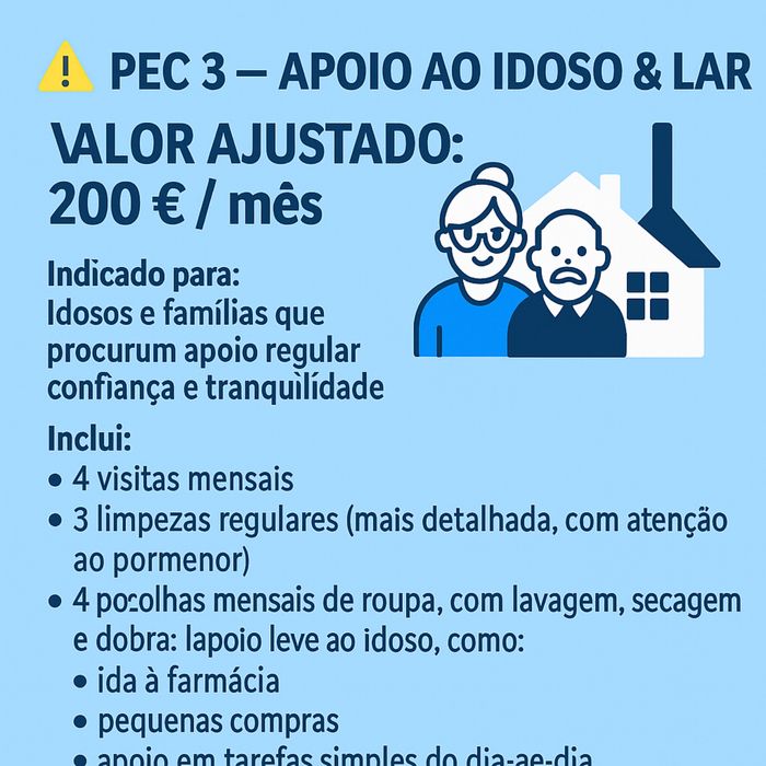 Serviço de Limpeza Mensal ao Domicílio | Ribatejo | Pacotes desde 130€