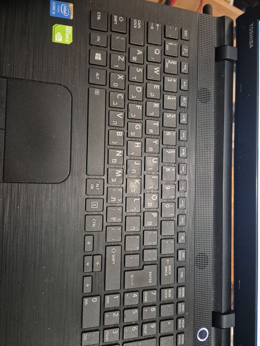 Laptop toshiba satelitę i5 5gen 8gb ram 240ssd win10 2 grafiki