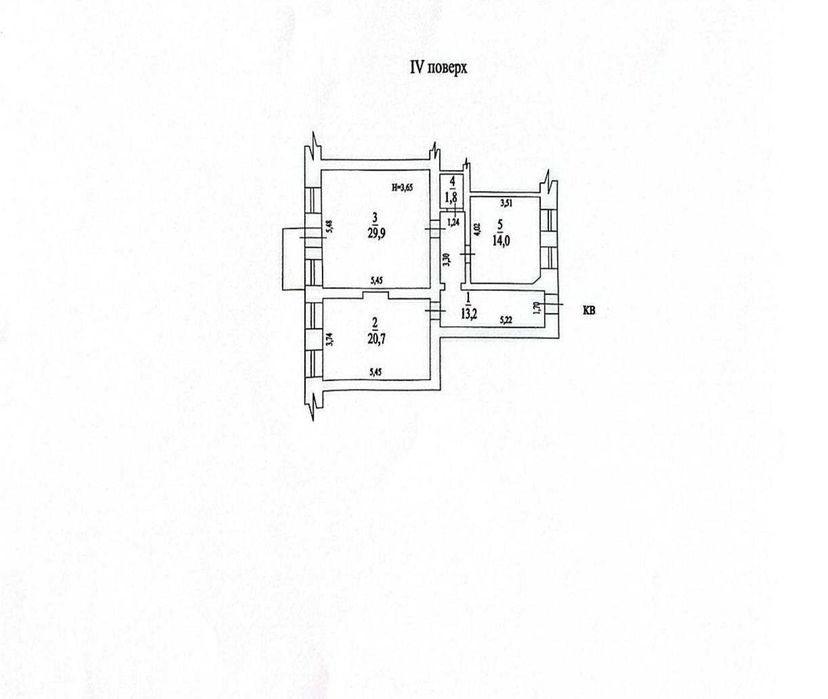 Продам 2-х комнатную квартиру в Центре ( ул. Тираспольская)