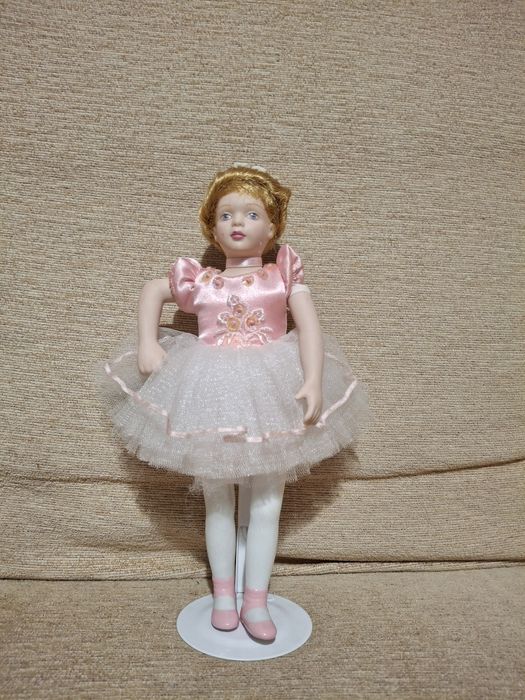 Bonecas porcelana 30cm, 25cm com suporte, 20cm