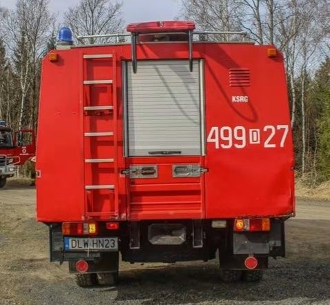 Straż, strażacki, pożarniczy, Mercedes 4x4