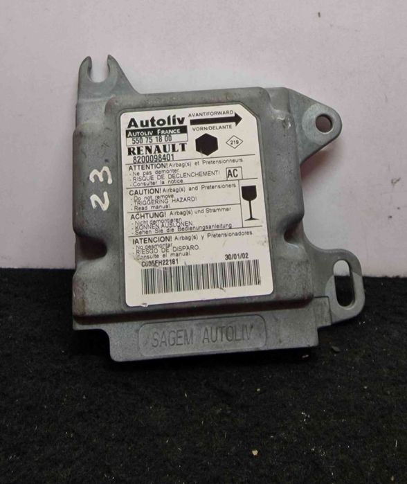 Centralina Airbag 550751800 - RENAULT KANGOO