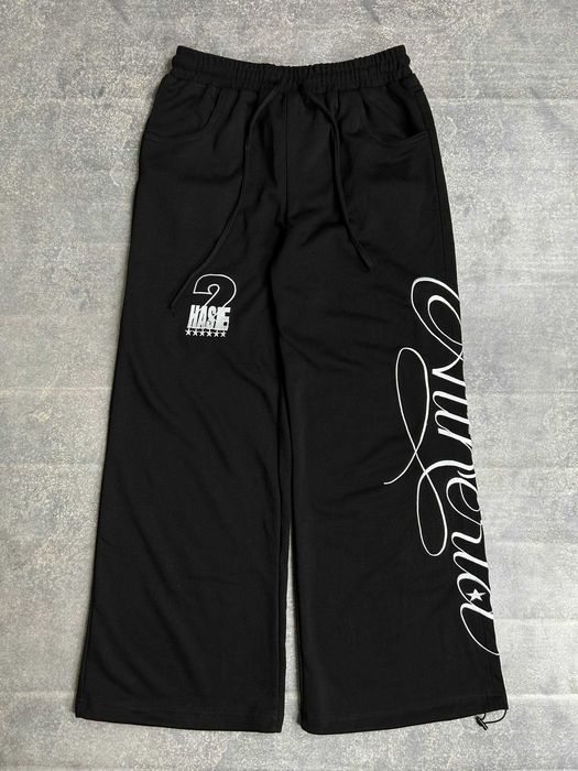 Штани спортивки sweatpants black чорні штаны черные opium