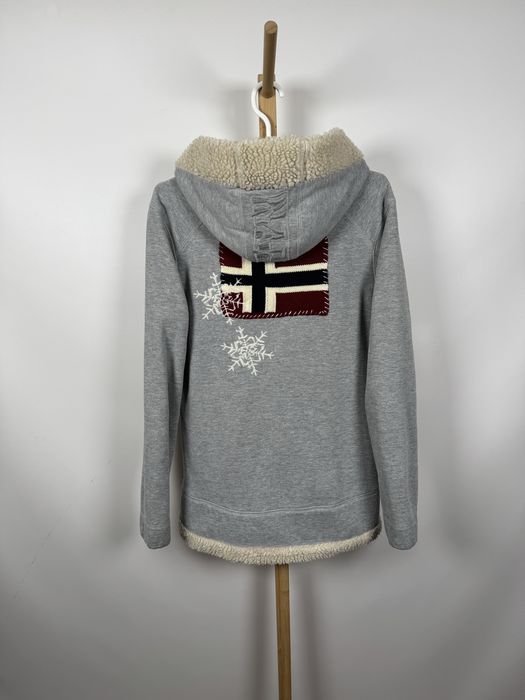 Napapijri bluza z kapturem rozsuwana M