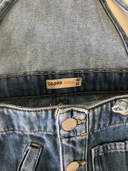 Джинсовий Комбінезон Cropp розмір XS