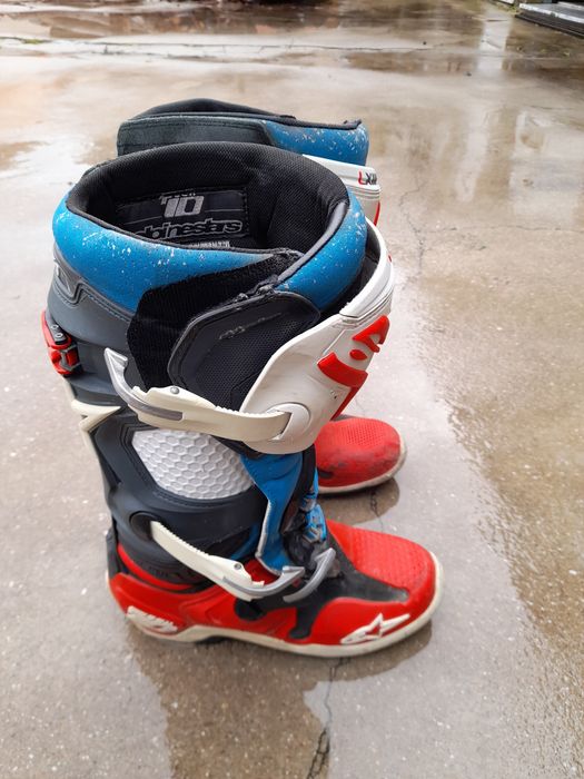 Botas Alpinestars Tech10 N 42 em bom estado
