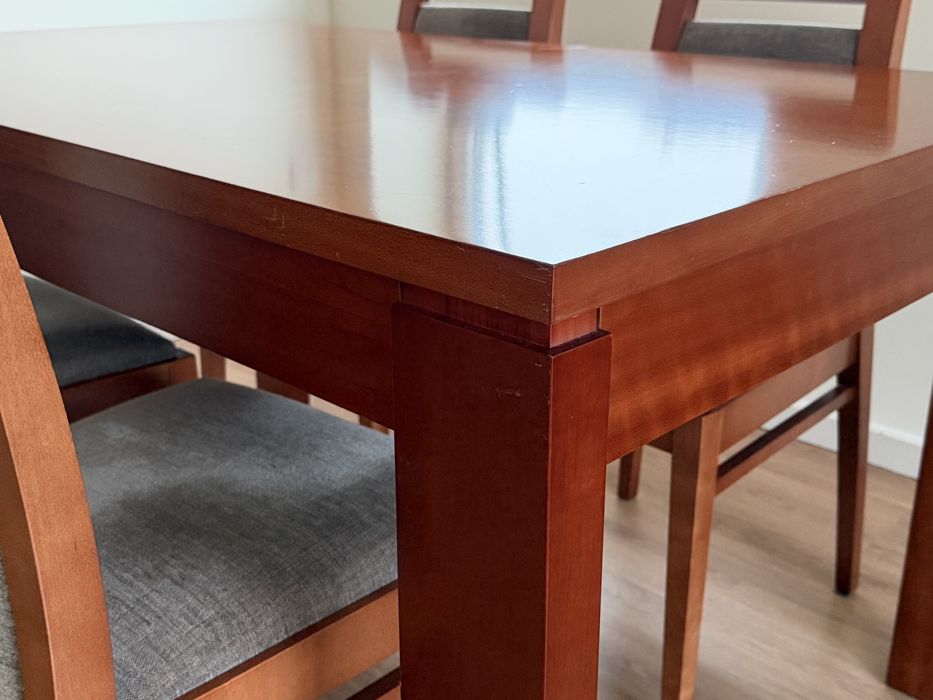 Mesa de madeira 90cm x 150cm (ate 230cm)