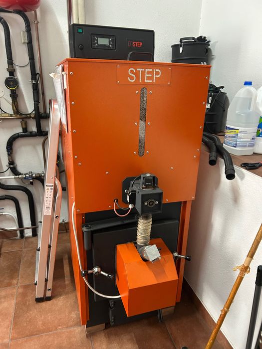 Caldeira STEP GRV30RO a Pellets 30kW – Aquecimento Central