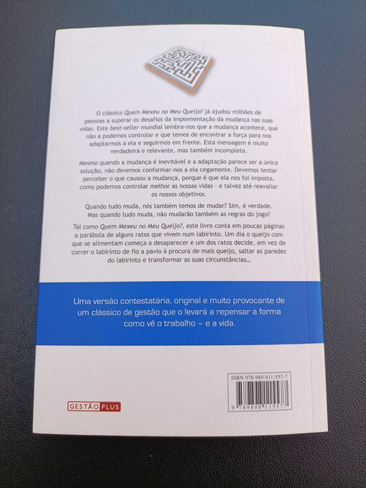 Livro "Eu Mexi no Teu Queijo", Deepak Malhotra