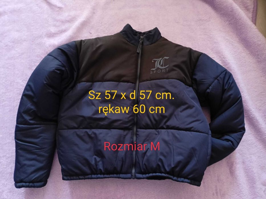 Juicy Couture kurtka zimowa granatowa M nowa