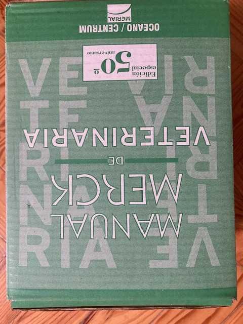 2 volumes Manual Merck de veterinária