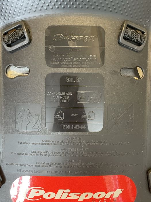Cadeira de Bicicleta Criança Polisport