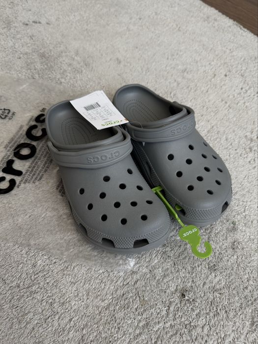 Сабо Crocs Classic Clog M6 W8 38-39 р 25,0 см сірі