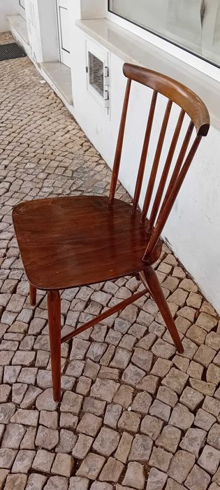 Cadeira Vintage de Madeira!