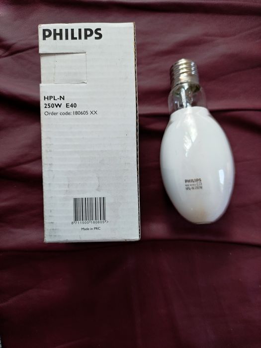 PHILIPS E40 CJ3 HPL-N 250W Żarówka lampa dwieście pięćdziesiąt Wat