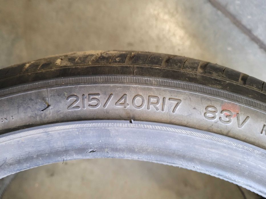 Opony nankang 215 /40 17 lato 2 sztuki